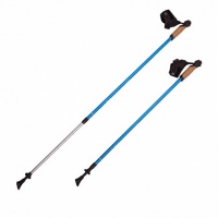 палки для скандинавской ходьбы rgx 2-секционные 85-135 см nws-12 синий