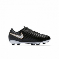 бутсы футбольные nike tiempo ligera iv fg 897725-002 jr детские черные