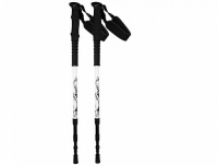палки для треккинга atemi 3-секционные 65-135 см atp-06 silver twist lock, antishok
