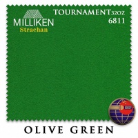 сукно milliken strachan snooker 6811 tournament 32oz 193см olive green