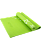 коврик для йоги fm-102, pvc, 173x61x0,6 см, с рисунком, зеленый