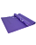 коврик для йоги fm-102, pvc, 173x61x0,4 см, с рисунком, фиолетовый